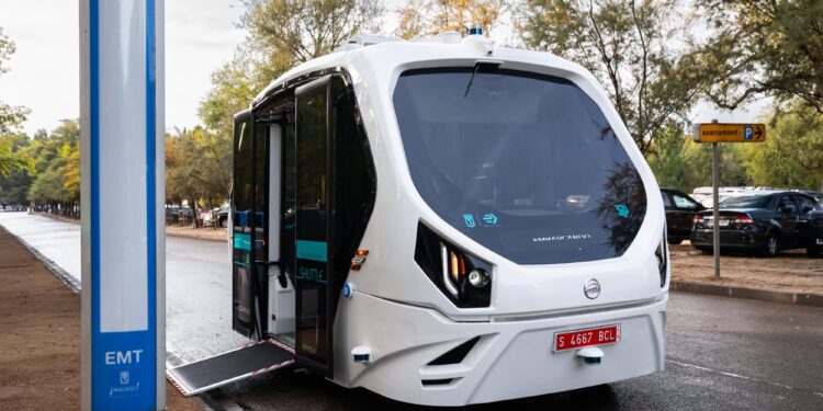 El autobús autónomo de Casa de Campo supera los 2.600 pasajeros