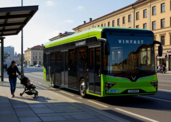 VinFast lanza autobuses eléctricos en Europa por menos de 400.000 €