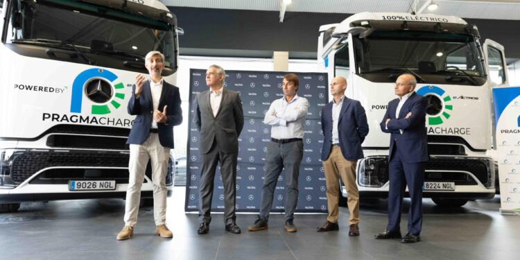 PragmaCharge y Transnugon inician la electrificación del transporte pesado