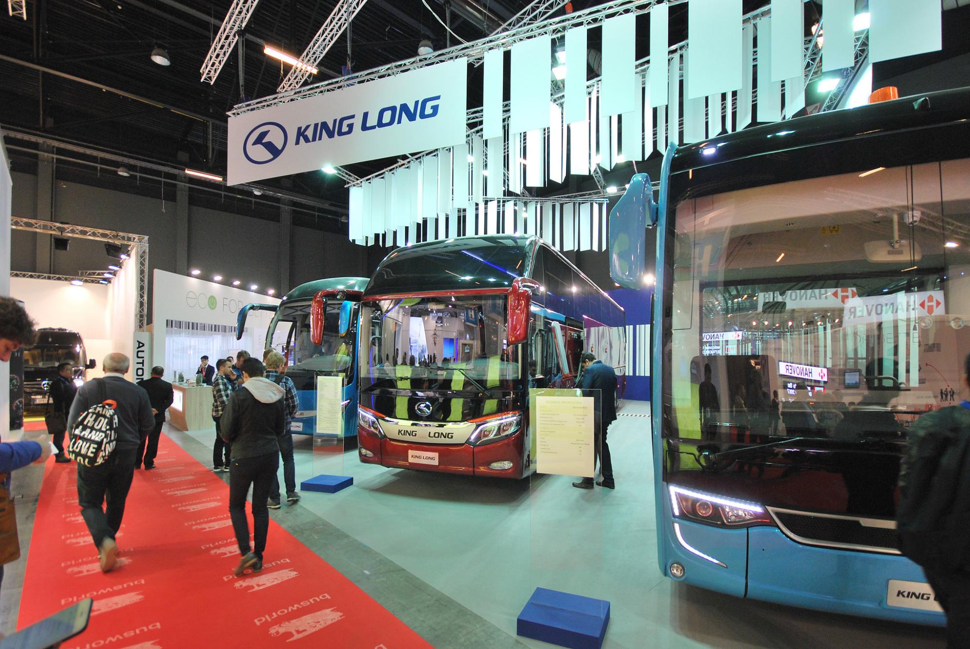 King Long sólo contará con unidades eléctricas